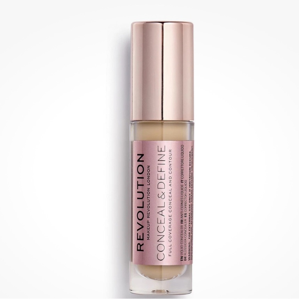 Revolution Conceal & Define Infinite Full Coverage Concealer C7 NIP
